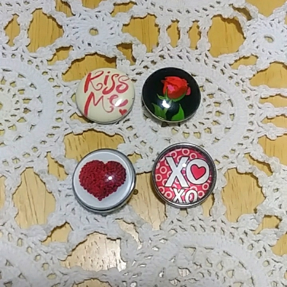 Valentine's Day Snap Jewelry - Snap Buttons bundle